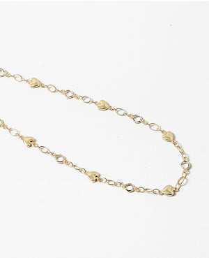 Gold Bezel Necklace