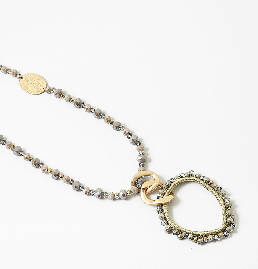 Bead Pendant Necklace
