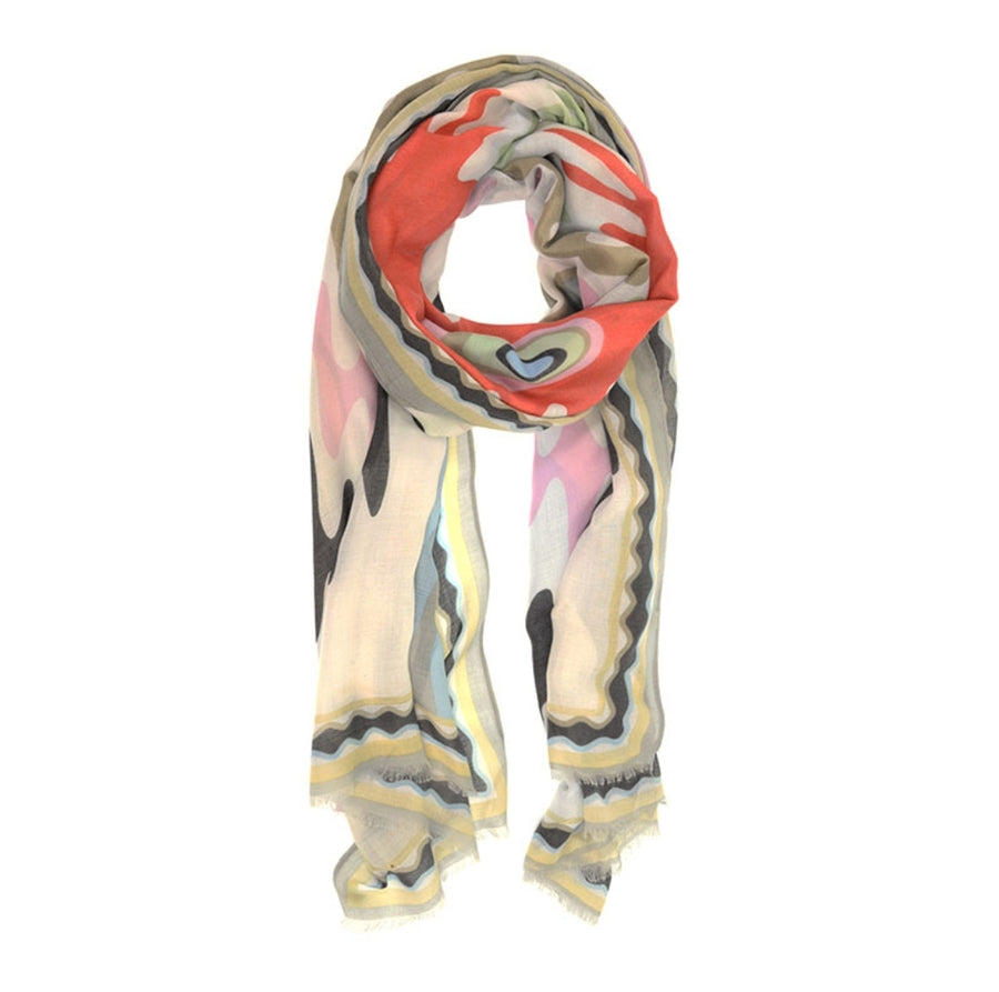 Joy susan print scarves